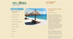Desktop Screenshot of kei-homes.com